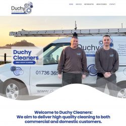 A new website for Duchy Cleaners