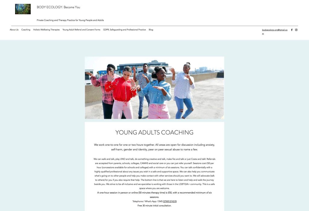 wix website design